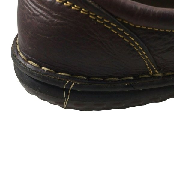 BORN Loafers Womens 8.5 Brown Leather Slip On Round Toe Shoes Casual EU 40 - Picture 9 of 12